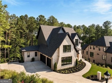 This exquisite new construction home is nestled on a quiet on The Governors Towne Club in Georgia - for sale on GolfHomes.com, golf home, golf lot