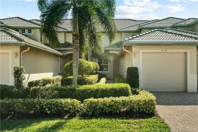 1st floor villa offers golf course views from its screened lanai on Santa Lucia River Club in Florida - for sale on GolfHomes.com, golf home, golf lot