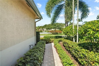 1st floor villa offers golf course views from its screened lanai on Santa Lucia River Club in Florida - for sale on GolfHomes.com, golf home, golf lot