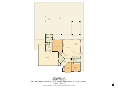 Step into this beautifully maintained custom 2021 home in the on Desert Lakes Golf Course in Arizona - for sale on GolfHomes.com, golf home, golf lot