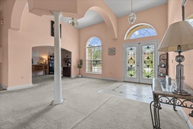 Discover your ideal Lakefront Pool Home at the end of a quiet on Oaks National Golf Course in Florida - for sale on GolfHomes.com, golf home, golf lot