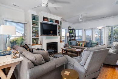 Spacious 2-story home offering panoramic views of the salt marsh on The Plantation Course At Edisto in South Carolina - for sale on GolfHomes.com, golf home, golf lot