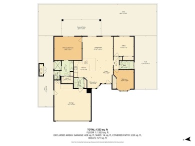 3 bedroom, 2 bath, 2-car garage home in the desirable Desert on Desert Lakes Golf Course in Arizona - for sale on GolfHomes.com, golf home, golf lot