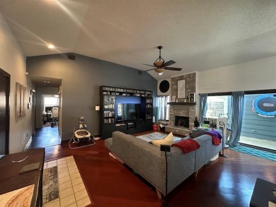 Amazing escape!  This gorgeous home is located in a large pocket on Mesquite Municipal Golf Course in Texas - for sale on GolfHomes.com, golf home, golf lot