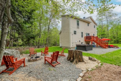 This beautifully renovated 3-bedroom, 3-bathroom home is the on Pocono Farms Country Club in Pennsylvania - for sale on GolfHomes.com, golf home, golf lot