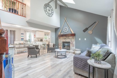 This beautifully renovated 3-bedroom, 3-bathroom home is the on Pocono Farms Country Club in Pennsylvania - for sale on GolfHomes.com, golf home, golf lot