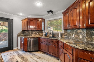 Welcome to this beautiful 4-bedroom, 2.5-bath home perfectly on Eagle Crest Golf Course in Arkansas - for sale on GolfHomes.com, golf home, golf lot