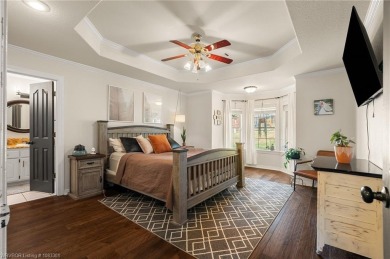 Welcome to this beautiful 4-bedroom, 2.5-bath home perfectly on Eagle Crest Golf Course in Arkansas - for sale on GolfHomes.com, golf home, golf lot