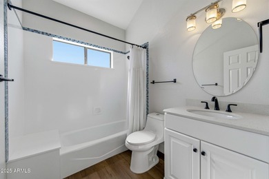 Experience luxury and convenience in this turnkey 2-bed, 2-bath on Gainey Ranch Golf Club in Arizona - for sale on GolfHomes.com, golf home, golf lot