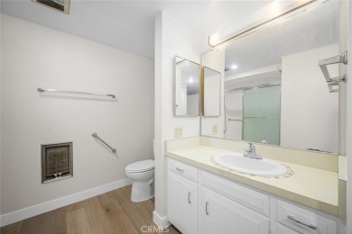 Private and move-in ready 2 bedroom 2 bathroom upstairs unit in on Leisure World Seal Beach Golf Course in California - for sale on GolfHomes.com, golf home, golf lot
