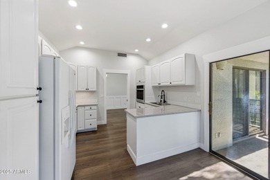 Experience luxury and convenience in this turnkey 2-bed, 2-bath on Gainey Ranch Golf Club in Arizona - for sale on GolfHomes.com, golf home, golf lot