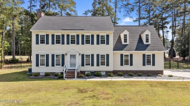 Welcome home to 4804 Burning Tree Lane North, a stately home set on Wilson Country Club in North Carolina - for sale on GolfHomes.com, golf home, golf lot