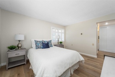 Private and move-in ready 2 bedroom 2 bathroom upstairs unit in on Leisure World Seal Beach Golf Course in California - for sale on GolfHomes.com, golf home, golf lot