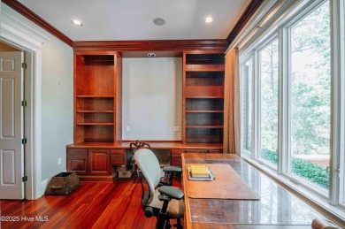This exquisite brick home is tucked away on a cul-de-sac within on Pinewild Country Club of Pinehurst in North Carolina - for sale on GolfHomes.com, golf home, golf lot