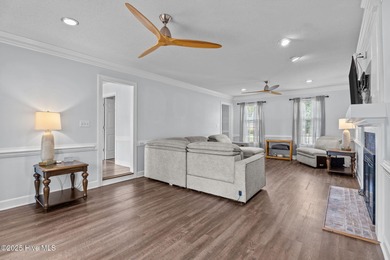 Welcome home to 4804 Burning Tree Lane North, a stately home set on Wilson Country Club in North Carolina - for sale on GolfHomes.com, golf home, golf lot