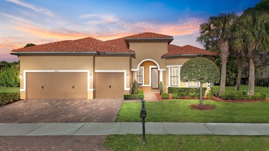 Immaculate custom-built lakefront home in the gated Copperleaf on Evergreen Club in Florida - for sale on GolfHomes.com, golf home, golf lot