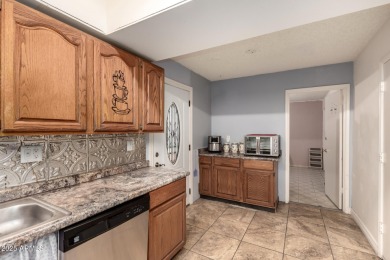 Discover this charming  2-bedroom gem with unlimited potential on Pebblebrook Golf Course in Arizona - for sale on GolfHomes.com, golf home, golf lot