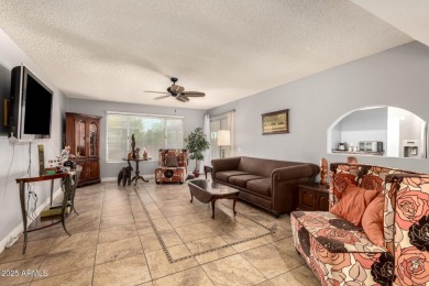 Discover this charming  2-bedroom gem with unlimited potential on Pebblebrook Golf Course in Arizona - for sale on GolfHomes.com, golf home, golf lot