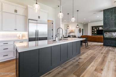 This fully furnished 6-bedroom, 6.5 bathroom contemporary home on Talisker Club At Tuhaye in Utah - for sale on GolfHomes.com, golf home, golf lot