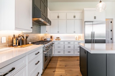 This fully furnished 6-bedroom, 6.5 bathroom contemporary home on Talisker Club At Tuhaye in Utah - for sale on GolfHomes.com, golf home, golf lot