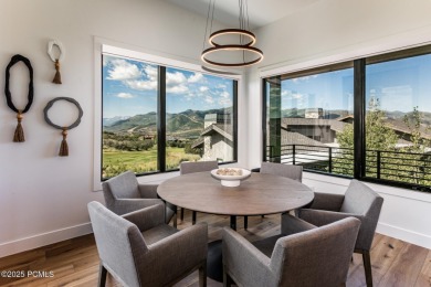 This fully furnished 6-bedroom, 6.5 bathroom contemporary home on Talisker Club At Tuhaye in Utah - for sale on GolfHomes.com, golf home, golf lot