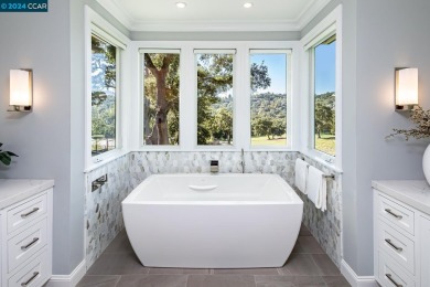 On a quiet cul-de-sac, this home surveys Orinda CC's 6th-9th on Orinda Country Club in California - for sale on GolfHomes.com, golf home, golf lot