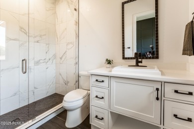 This fully furnished 6-bedroom, 6.5 bathroom contemporary home on Talisker Club At Tuhaye in Utah - for sale on GolfHomes.com, golf home, golf lot