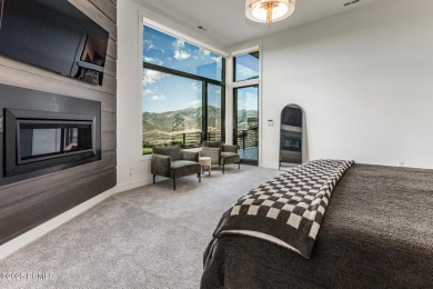 This fully furnished 6-bedroom, 6.5 bathroom contemporary home on Talisker Club At Tuhaye in Utah - for sale on GolfHomes.com, golf home, golf lot