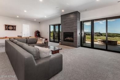 This fully furnished 6-bedroom, 6.5 bathroom contemporary home on Talisker Club At Tuhaye in Utah - for sale on GolfHomes.com, golf home, golf lot
