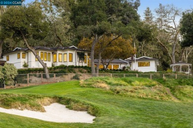 On a quiet cul-de-sac, this home surveys Orinda CC's 6th-9th on Orinda Country Club in California - for sale on GolfHomes.com, golf home, golf lot