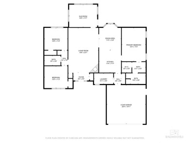 Charming 3-Bed, 2-Bath Home with Bonus Room in Lake Forest Golf on Lake Forest Yacht and Country Club in Alabama - for sale on GolfHomes.com, golf home, golf lot