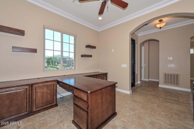 Beautiful & Classic rarely available ''Tarragona'' home with 12' on  in Arizona - for sale on GolfHomes.com, golf home, golf lot