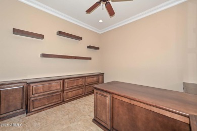 Beautiful & Classic rarely available ''Tarragona'' home with 12' on  in Arizona - for sale on GolfHomes.com, golf home, golf lot