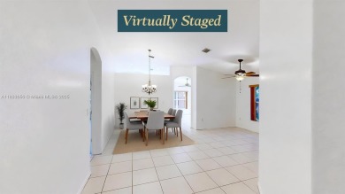Beautiful corner single-family one-story home featuring 3 on Keys Gate Golf Club in Florida - for sale on GolfHomes.com, golf home, golf lot