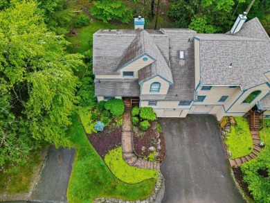 Large end-unit townhouse on the 7th hole of the famed Donald on Buck Hill Golf Club  in Pennsylvania - for sale on GolfHomes.com, golf home, golf lot