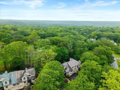 Large end-unit townhouse on the 7th hole of the famed Donald on Buck Hill Golf Club  in Pennsylvania - for sale on GolfHomes.com, golf home, golf lot