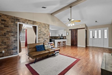 Step into comfort and convenience with this charming on Delaware Springs Golf Course in Texas - for sale on GolfHomes.com, golf home, golf lot