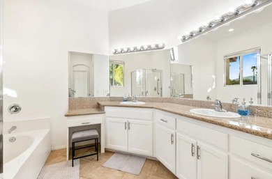 Nestled within Indian Palms Country Club, this exceptional on Indian Palms Country Club and Resort in California - for sale on GolfHomes.com, golf home, golf lot