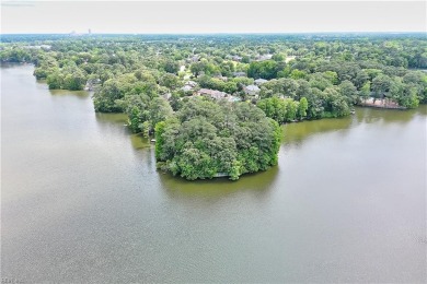 Awesome waterfront lot on a quiet peninsula at the end of a on Cypress Point Country Club in Virginia - for sale on GolfHomes.com, golf home, golf lot