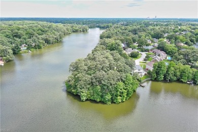 Awesome waterfront lot on a quiet peninsula at the end of a on Cypress Point Country Club in Virginia - for sale on GolfHomes.com, golf home, golf lot