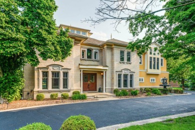 Discover unparalleled luxury in this exquisite 6+1 bedroom, 7 on Hillcrest Country Club in Illinois - for sale on GolfHomes.com, golf home, golf lot
