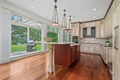 Discover unparalleled luxury in this exquisite 6+1 bedroom, 7 on Hillcrest Country Club in Illinois - for sale on GolfHomes.com, golf home, golf lot