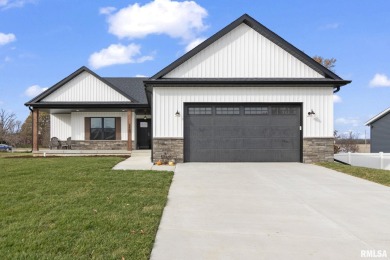 Expect to be impressed in this NEW construction stunner! on Piper Glen Golf Club in Illinois - for sale on GolfHomes.com, golf home, golf lot