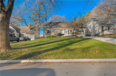 This charming home in Fairway's Golden Triangle boasts four on Mission Hills Country Club in Kansas - for sale on GolfHomes.com, golf home, golf lot