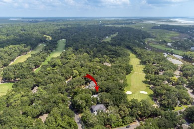 Stephen Mays-Designed Home Nestled Along the 7th Green of Ocean on The Seabrook Island Club in South Carolina - for sale on GolfHomes.com, golf home, golf lot
