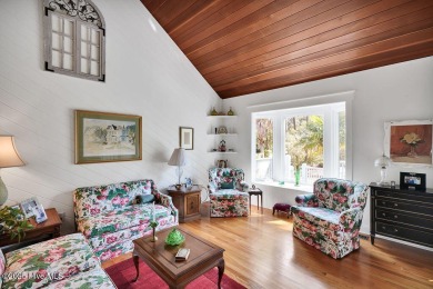 Tucked beneath the canopy of Southport's iconic old-growth oak on The Lakes Country Club in North Carolina - for sale on GolfHomes.com, golf home, golf lot