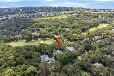 Stephen Mays-Designed Home Nestled Along the 7th Green of Ocean on The Seabrook Island Club in South Carolina - for sale on GolfHomes.com, golf home, golf lot