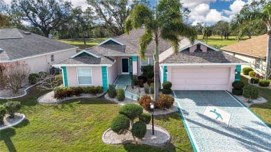 One or more photo(s) has been virtually staged. Fabulous pool on Caloosa Greens Executive Golf Course in Florida - for sale on GolfHomes.com, golf home, golf lot