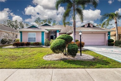 One or more photo(s) has been virtually staged. Fabulous pool on Caloosa Greens Executive Golf Course in Florida - for sale on GolfHomes.com, golf home, golf lot