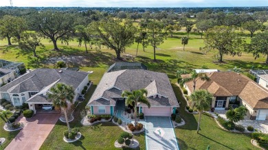 One or more photo(s) has been virtually staged. Fabulous pool on Caloosa Greens Executive Golf Course in Florida - for sale on GolfHomes.com, golf home, golf lot